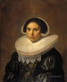 サラ・ウォルファーツ・ファン・ディーメンと思われる女性の肖像 オランダの黄金時代 フランス・ハルス